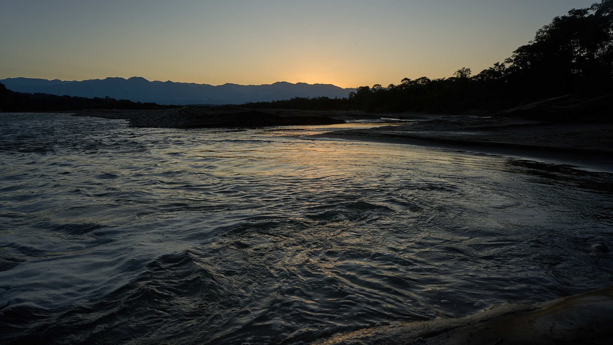 Atardecer en las yungas Oranenses